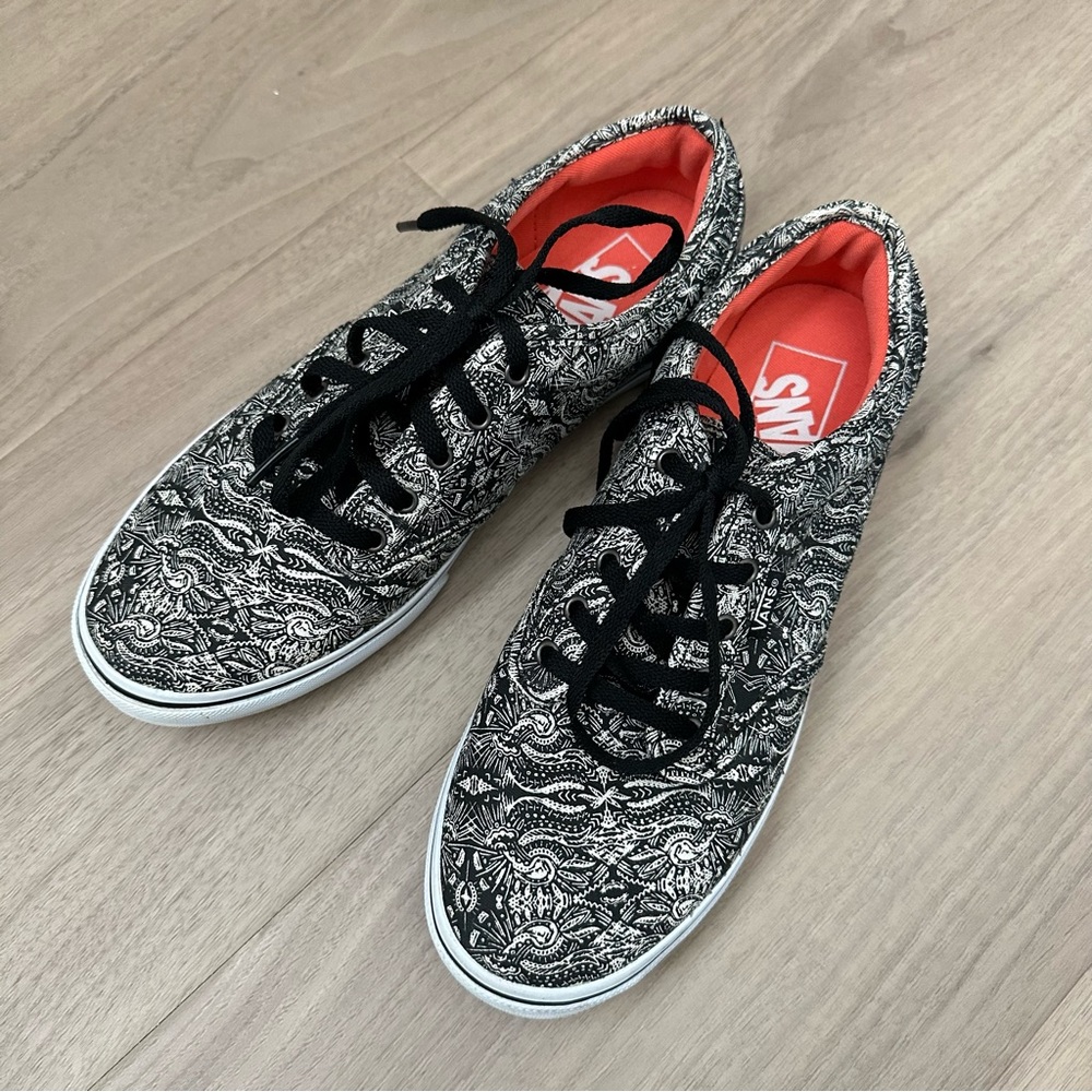 Paisley Print Vans
